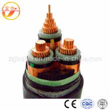 3.6 / 6 Kv 21/35 Kv Câble Cu / XLPE / Sta / PVC Câble blindé en acier DIN VDE 0276